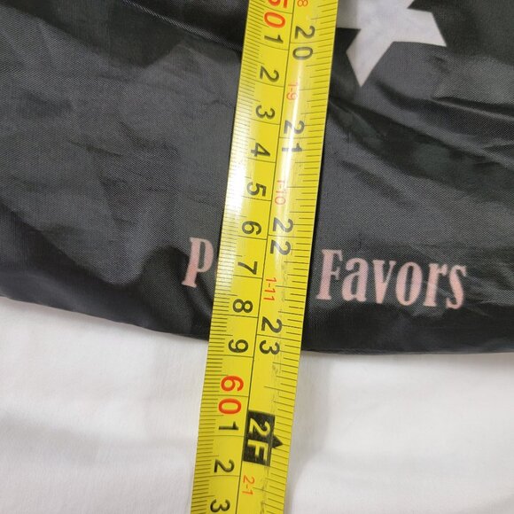 Petite Favor x Hello Kitty Black Large Tote Bag All Over Print Casual Storage - Picture 8 of 8